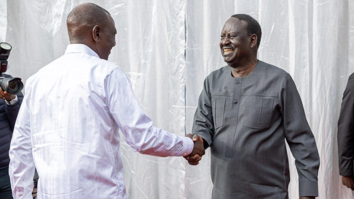Raila Rules Out Supporting Ruto Beyond One Term