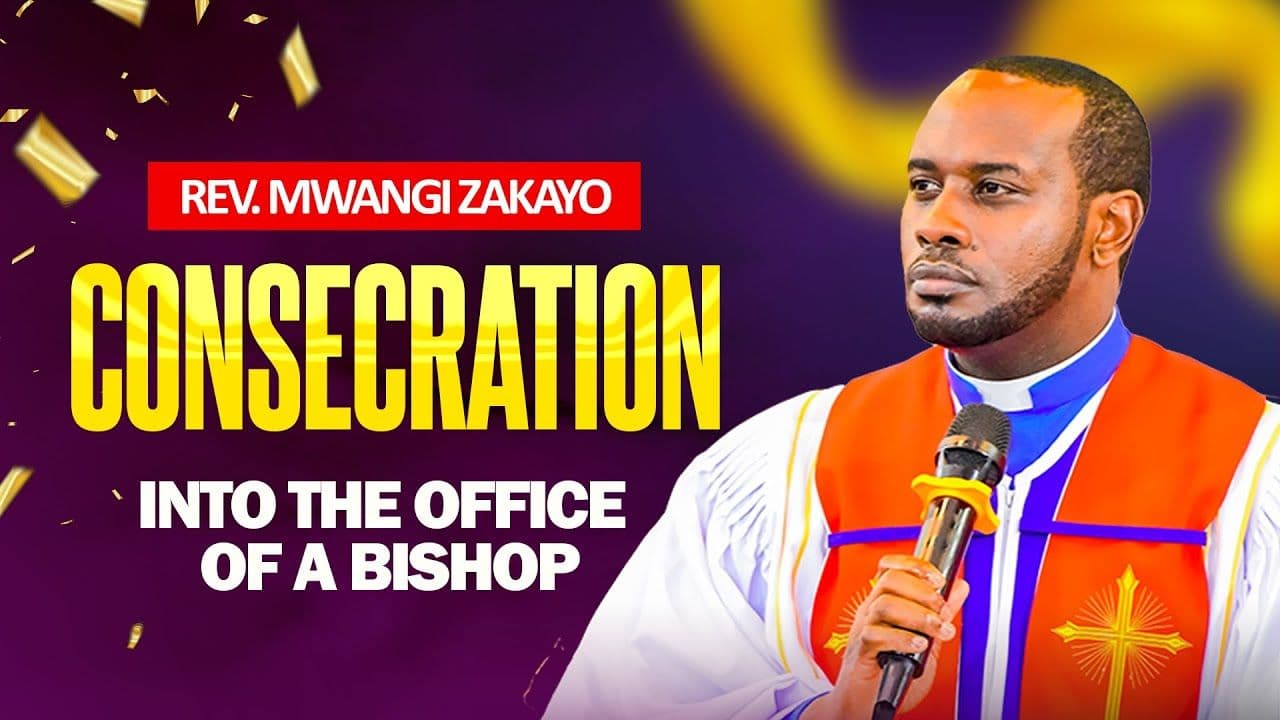 Bishop Mwangi Zakayo Consecrated in Kiambu